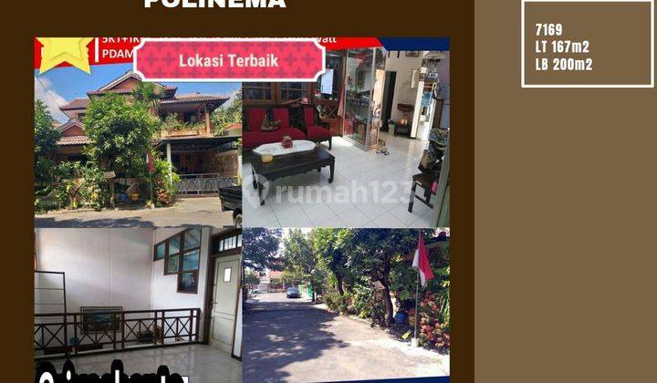 Rumah 2 Lt Aman Bagus Dekat Polinema Di Perum Griyashanta Malang 1