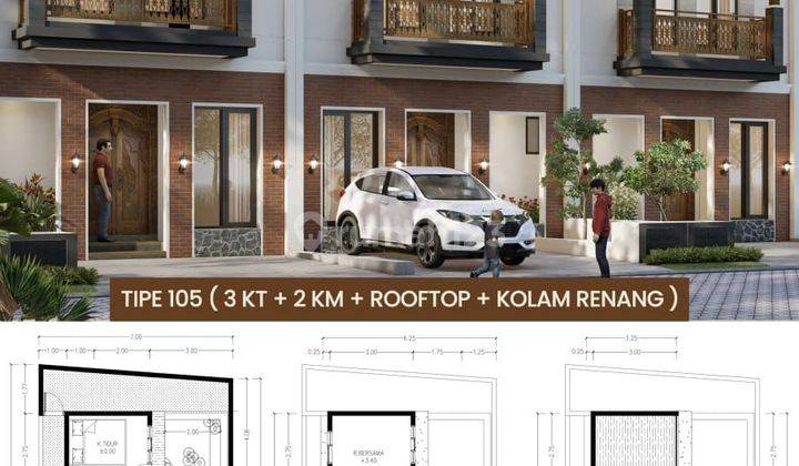 Villa Murah Terkeren Konsep Jawa Modern Di Graha Cakraningati Batu 1