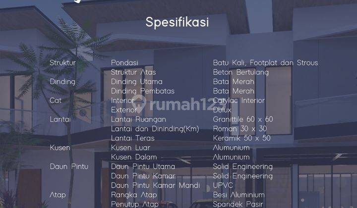 Rumah Villa Ekslusif Dekat Tempat Wisata di Graha Batu Villas 2