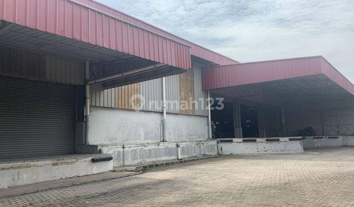 Gudang bersih  di Citeureup jawa barat 11025 m HGB Bagus parkiran besar   5