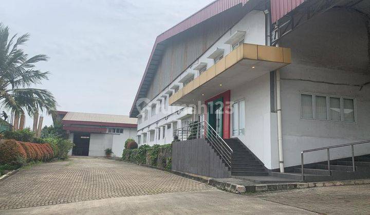 Gudang bersih  di Citeureup jawa barat 11025 m HGB Bagus parkiran besar   1