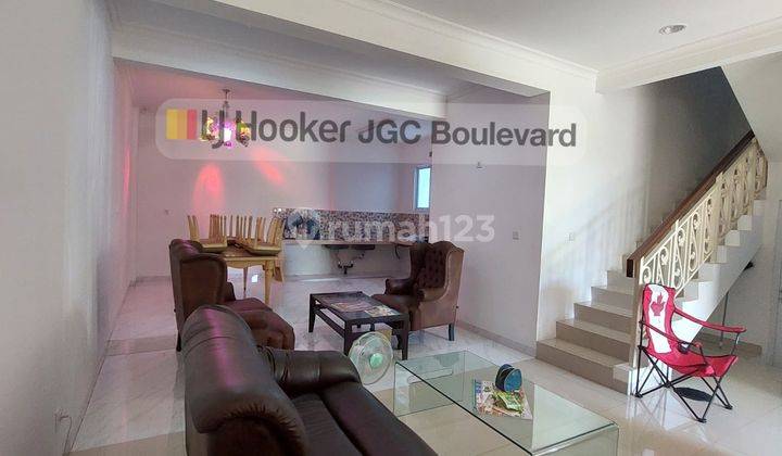 Rumah Luas 120 Fullrenovasi di Cluster Thames Jakarta Garden City 1