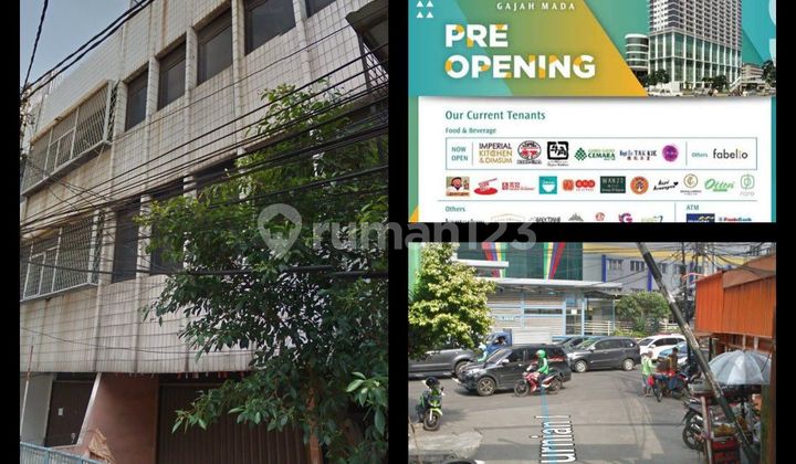 Ruko 3.5lt Di Gajah Mada Jakarta Barat Sebrang HWI Glodok Jakarta Ruko 3.5lt Di Gajah Mada Jakarta Barat Sebrang HWI Glodok Jakarta