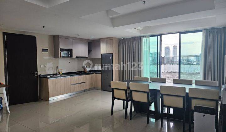 Apartemen Nine Residence Penthouse Disewa Murah Furnished 1