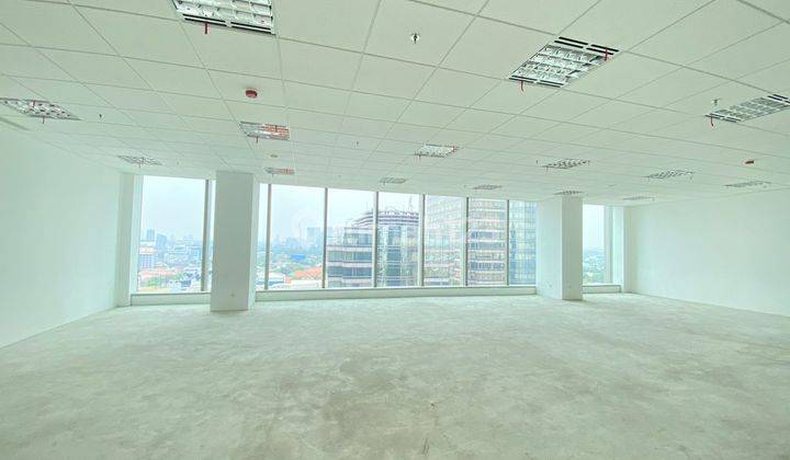 Kantor Office Lippo Thamrin Luas 168m2 Bagus Disewa di Jakarta Pusat