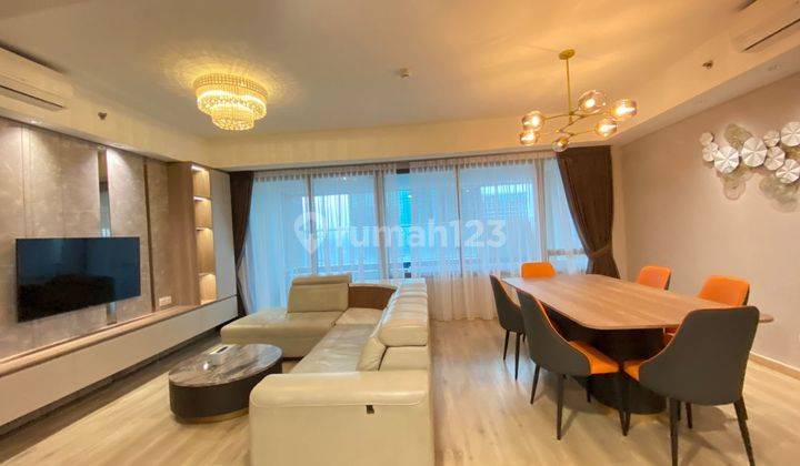 Apartemen St Moritz Puri Indah 3BR Disewakan Tower New Ambassador 1