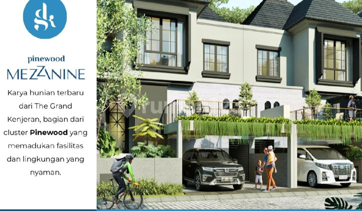 Jual Rumah Baru Mezzanine American Tropical House The Grand Kenjeran Surabaya
