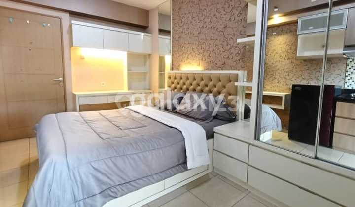 SEWA STUDIO FURNIS BAGUS LENGKAP APARTMENT EDUCITY PAKUWON CITY 2
