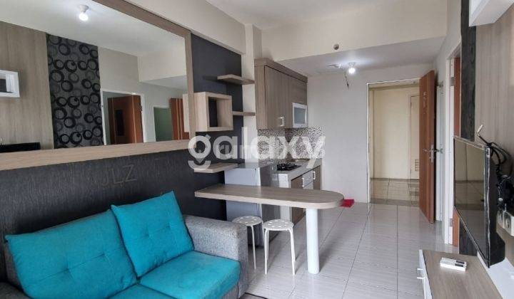 KEREN APARTEMEN 2BR FF DI LANTAI RENDAH DI PUNCAK DHARMAHUSADA 1