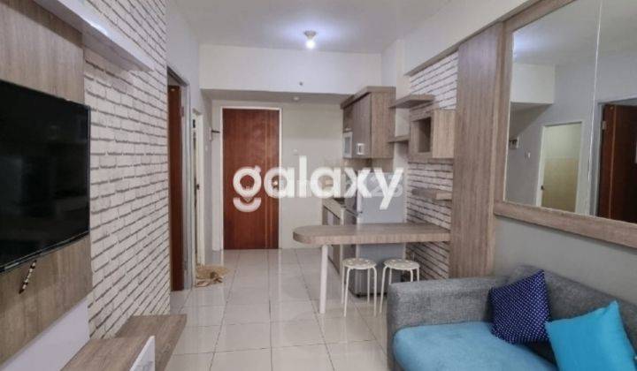 APARTEMEN BAGUS 2BR FULL FURNISHED & INTERIOR  HADAP SELATAN, DI PUNCAK KERTAJAYA 1