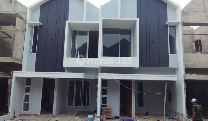 Rumah dalam cluster cantik modern minimalis di Condet Jakarta timur 2