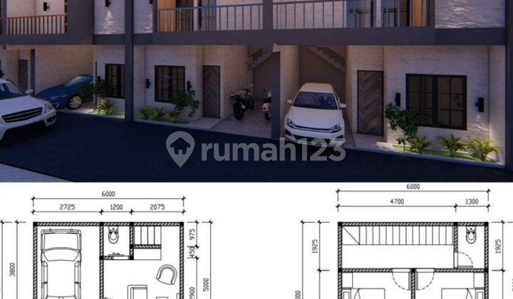 Rumah Di Jual Dalam Cluster Satu Dan Dua Lantai Termurah Di Pondok Kelapa Jakarta Timur 1