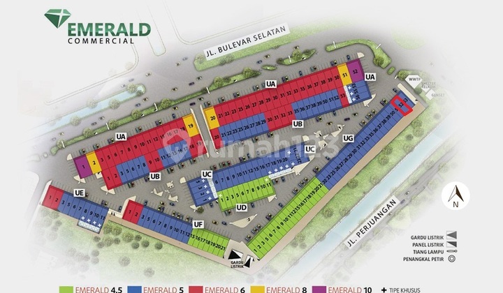 Rukan Emerald Summarecon Bekasi bagus dan siap pakai 2