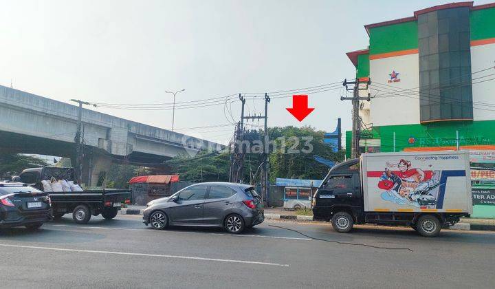 Kavling 813 m2 di tepi jalan Pantura Cikarang dijual cepat