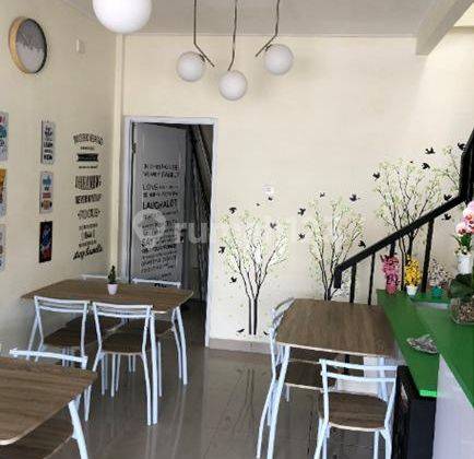 ruang makan ruko segara city fully furnished