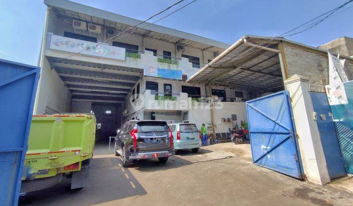 Gudang dan Kantor di jalan raya bogor siap pakai termurah 1