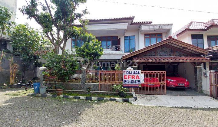 Rumah hook besar 2 Lantai pusat kota selangkah ke jalan Pajajaran 1