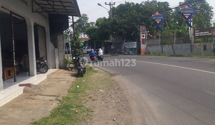 Toko pinggir jalan karadenan siap pakai sudah shm harga murah 2