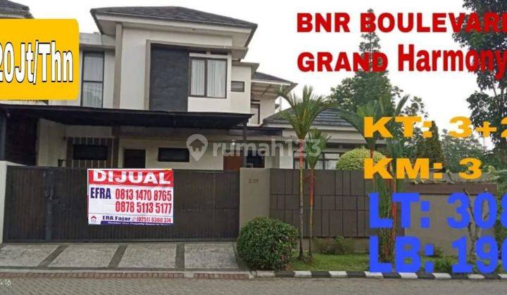 Rumah sejuk dan mewah di BNR ada kolam renang  1