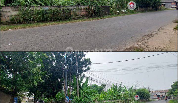 Tanah murah pinggir jalan raya hadap 3 Muka Jati Asih Bekasi 1