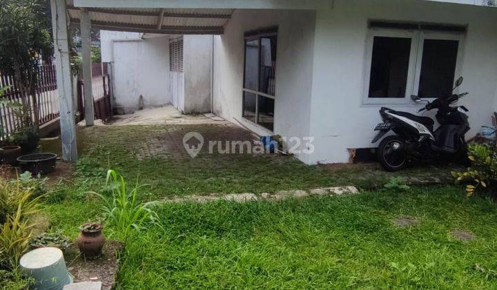 tampak depan rumah termurah baranangsiang indah akses