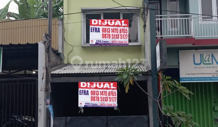 Cheapest 3-Story Shophouse Under 1 Billion Strategic Location Alongside Tajur Road 1