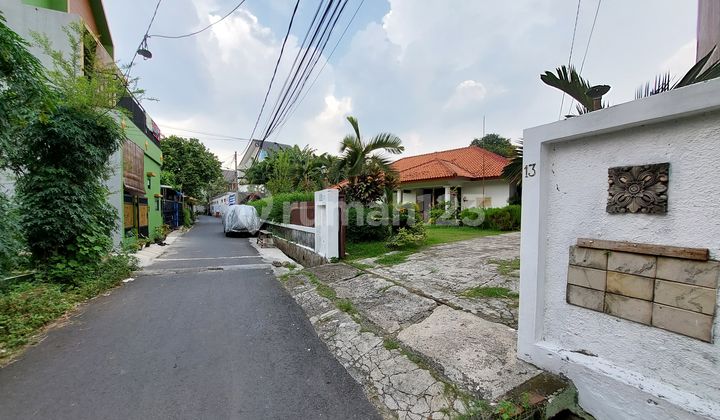 tampak depan tanah murah pejaten dalam komplek