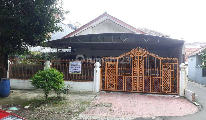 Rumah 1,5 Lt, Kav.dki Jagakarsa, Hoek, Shm, Lt.288 Lb.300 Jak Sel 1