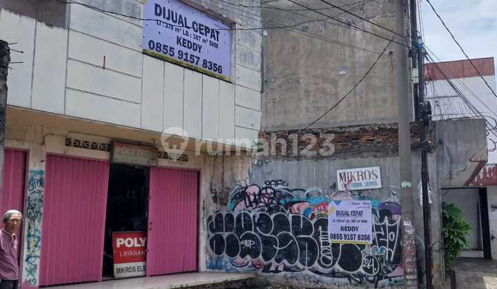 Shop House for Quick Sale, Land Only, Strategic, Beji District, Depok 2