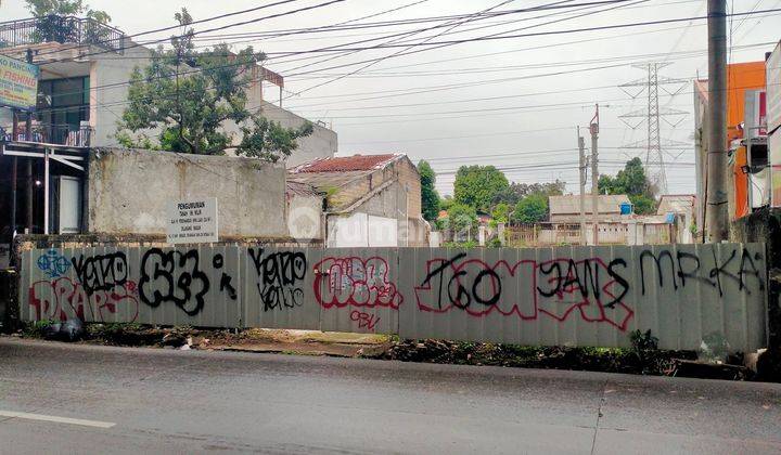 Tanah Persegi Di Raya Citayam Dekat Gdc Dan Stasiun Depok Lama