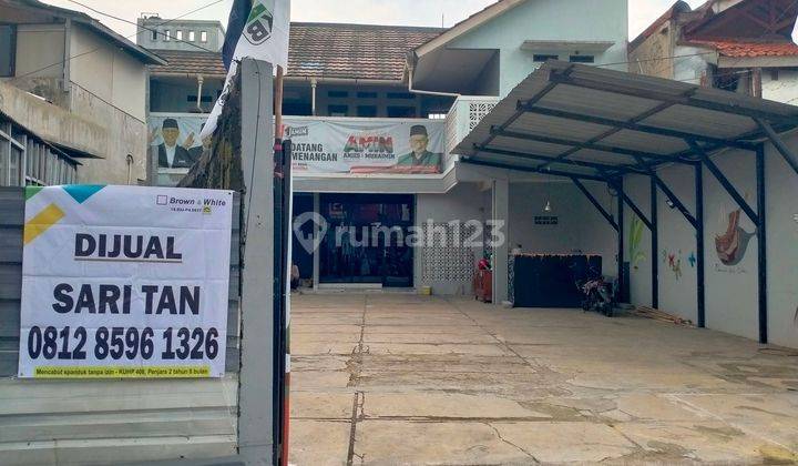 Ruko 2 Lantai, Ex Tempat Cuci Mobil di Semplak Dekat Transmart 1