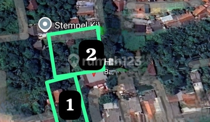 Tanah Persegi 3504m² Harga Njop Di Pamegar Sari Dktt Pasar Parung