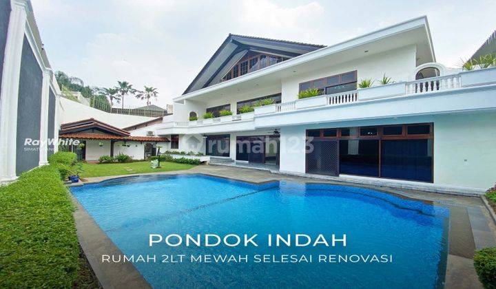 Rumah Mewah Untuk Expatriate  Di Perumahan Elite Pondok Indah 1