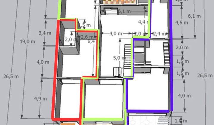 Ruang Usaha Untuk Bisnis Ataupun Kantor Dekat Stasiun Mrt Blok A 2