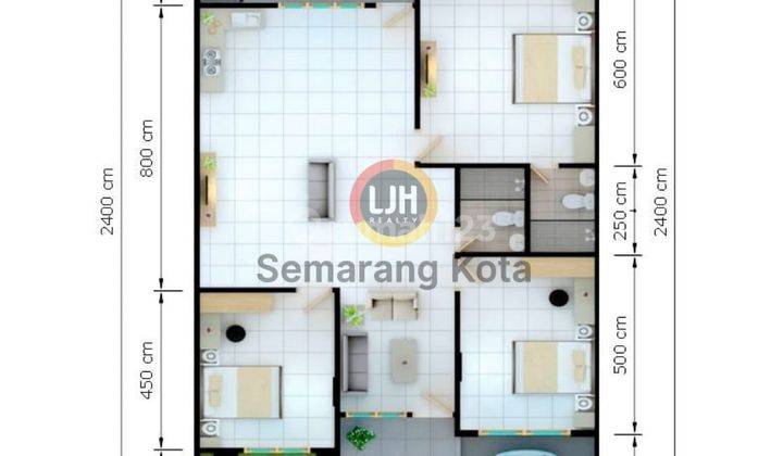 Rumah baru proses bangun di Pusponjolo 2