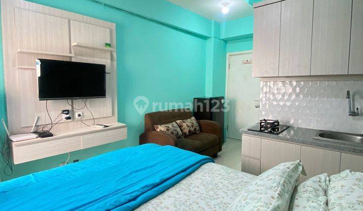 Luxury Studio Apartemen Green Pramuka City Furnished Penelope 2