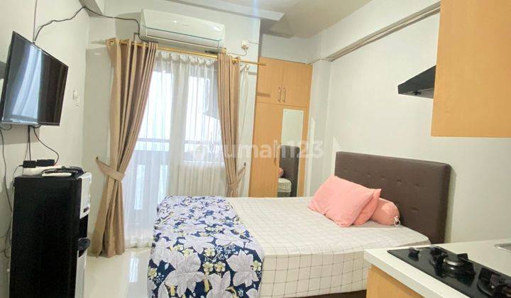 Romantic Studio Apartemen Green Pramuka Furnished Scarlate 1