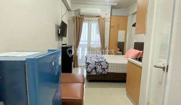 Romantic Studio Apartemen Green Pramuka Furnished Scarlate 2