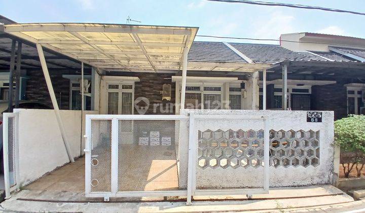 Di Jual Murah Rumah 1 Lantai  Siap Huni,town House Suasana Nyaman Asri Udara Nya Dengan Sistem Security 24 Jam 10 Menit Ke Tol Jati Asih 1