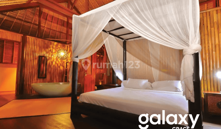 DISEWAKAN BAMBOO SEASIDE VILLA FULLY FURNISHED, DI TANJUNG BENOA BADUNG - BALI 1