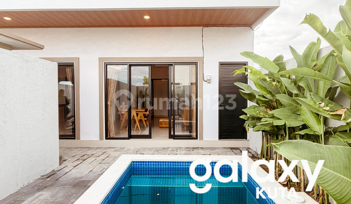 For Rent New Villa with Rice Field View in Tangeb Near Pererenan Canggu Badung - Bali