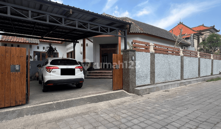 For Rent House with Large Yard in Tukad Balian Sidakarya, Bali 1