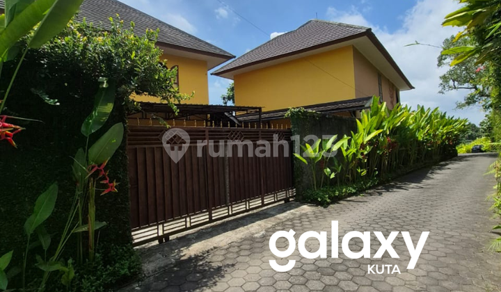 FOR RENT: VILLA WITH A SPACIOUS AND SERENE GARDEN IN SABA BEACH, GIANYAR - BALI