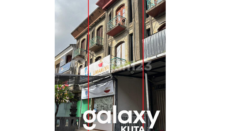 For Sale 3-Story Shop House in Commercial Area, Maluku Island, West Denpasar - Bali
