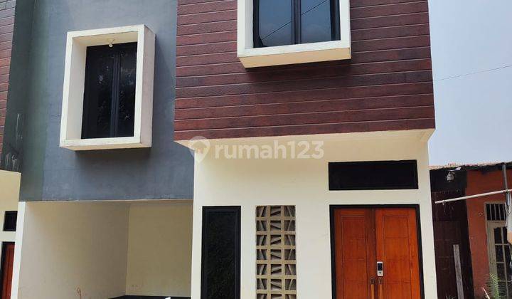 Rumah 2 Lantai Cluster Dekat Kopassus Cijantung Pasar Rebo Jakarta Timur 1