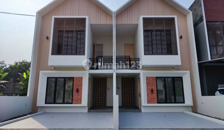 Rumah Premium Scandinavian Free Biaya di Komplek Besar Mampang Pancoran Mas Depok 1