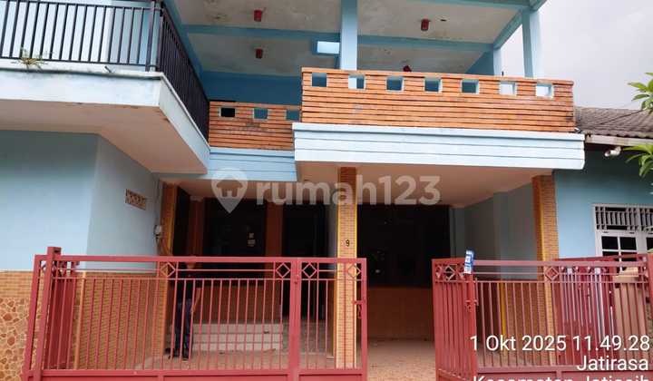 For Sale 2-Story House in Villa Jatirasa Complex with Toll Road Access near Jatiasih, Bekasi