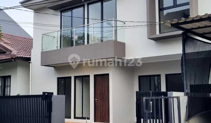Rumah Baru Kucica Dekat Discovery Bintaro Sektor 9 Dekat Tol ke Jakarta Selatan 