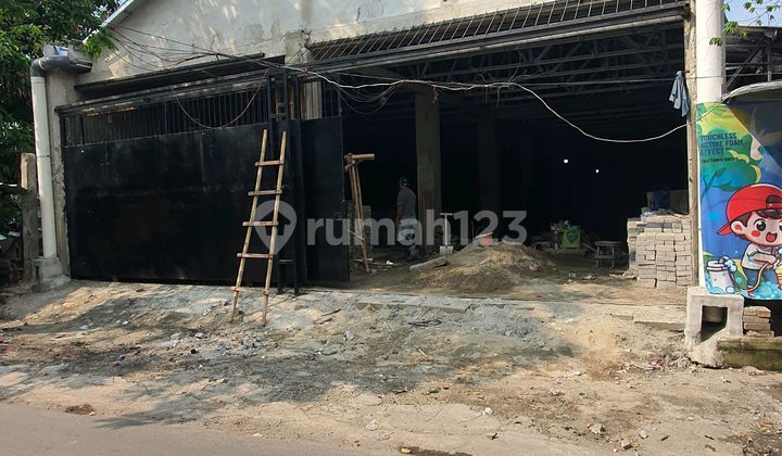 Bengkel gudang 2lantai SHM