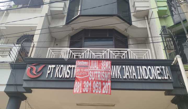 Ruko Pluit Parkir Bebas dan Luas 4Lantai View Hoek